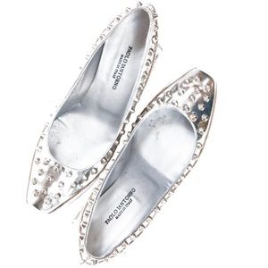 Paola Iantorno Farrah Patent Leather Studded Pumps